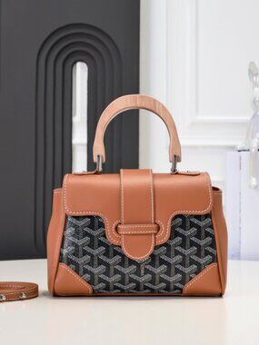 Goyard Women's Goyardine Saigon Souple Mini Bag, Brand New with Box.